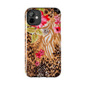 Floral Leopard Print Phone Case | Tough Phone Cases