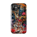 Tiger Floral Phone Case | Japanese Tattoo Style iPhone Cover